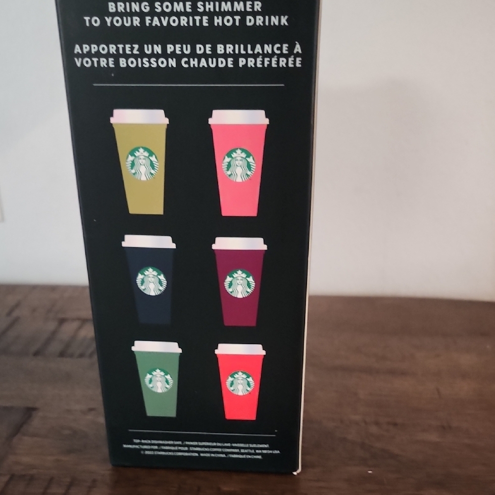 Starbucks Multicolor Reusable Cup Collection 16 fl Oz Each - Picture 4 of 4
